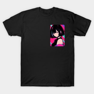 Face Anime Girl T-Shirt